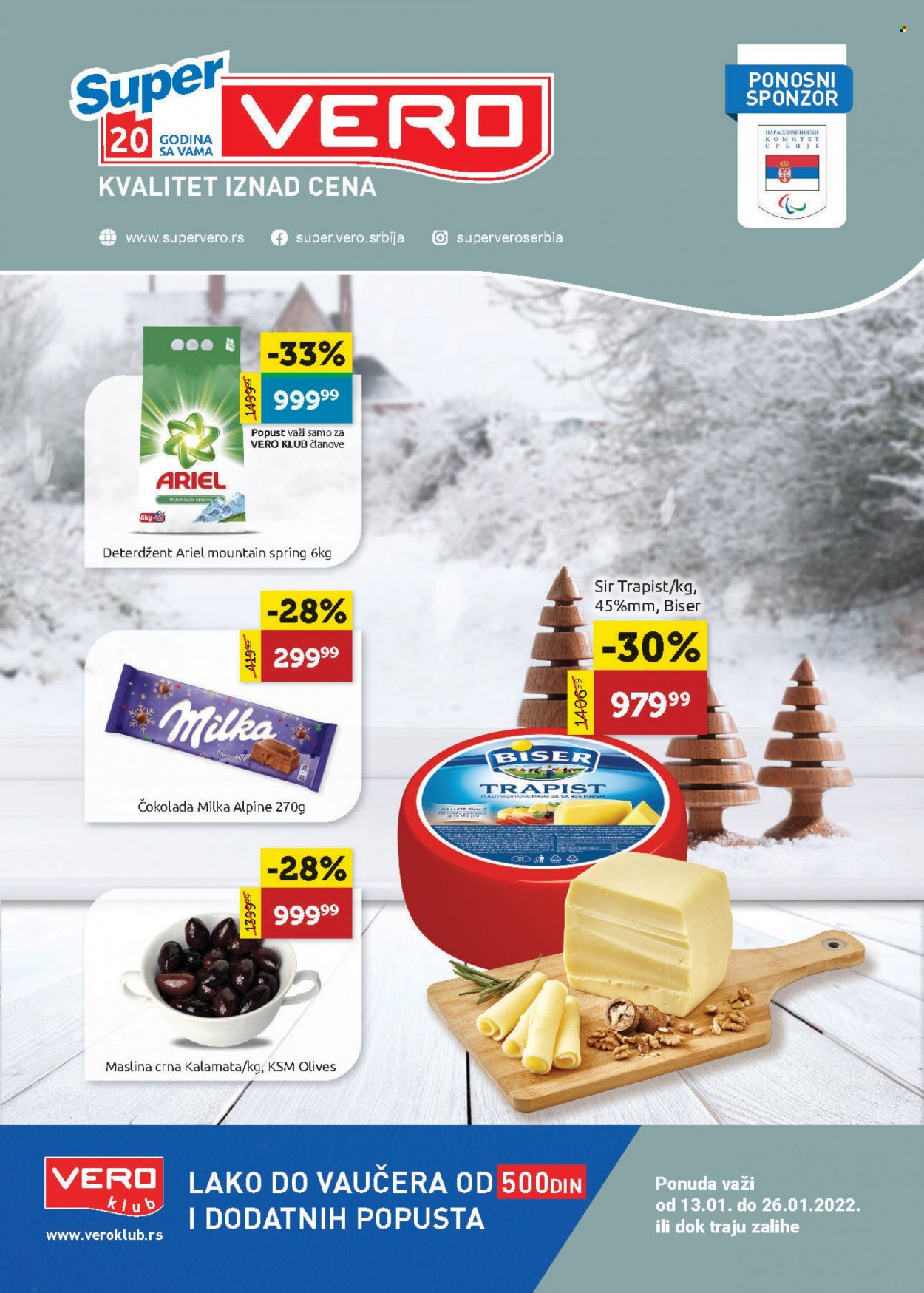 SuperVERO katalog - 13.01.2022 - 26.01.2022. Stranica 1