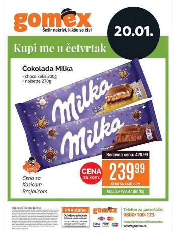 Gomex katalog - 20.01.2022 - 20.01.2022.