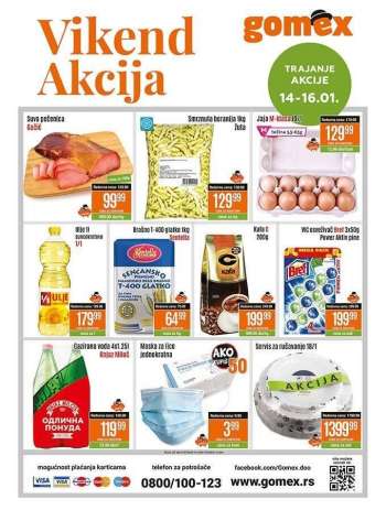 Gomex katalog - 14.01.2022 - 16.01.2022.