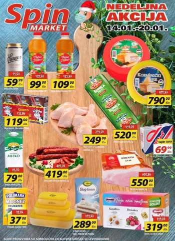 Spin Market katalog - 14.01.2022 - 20.01.2022.