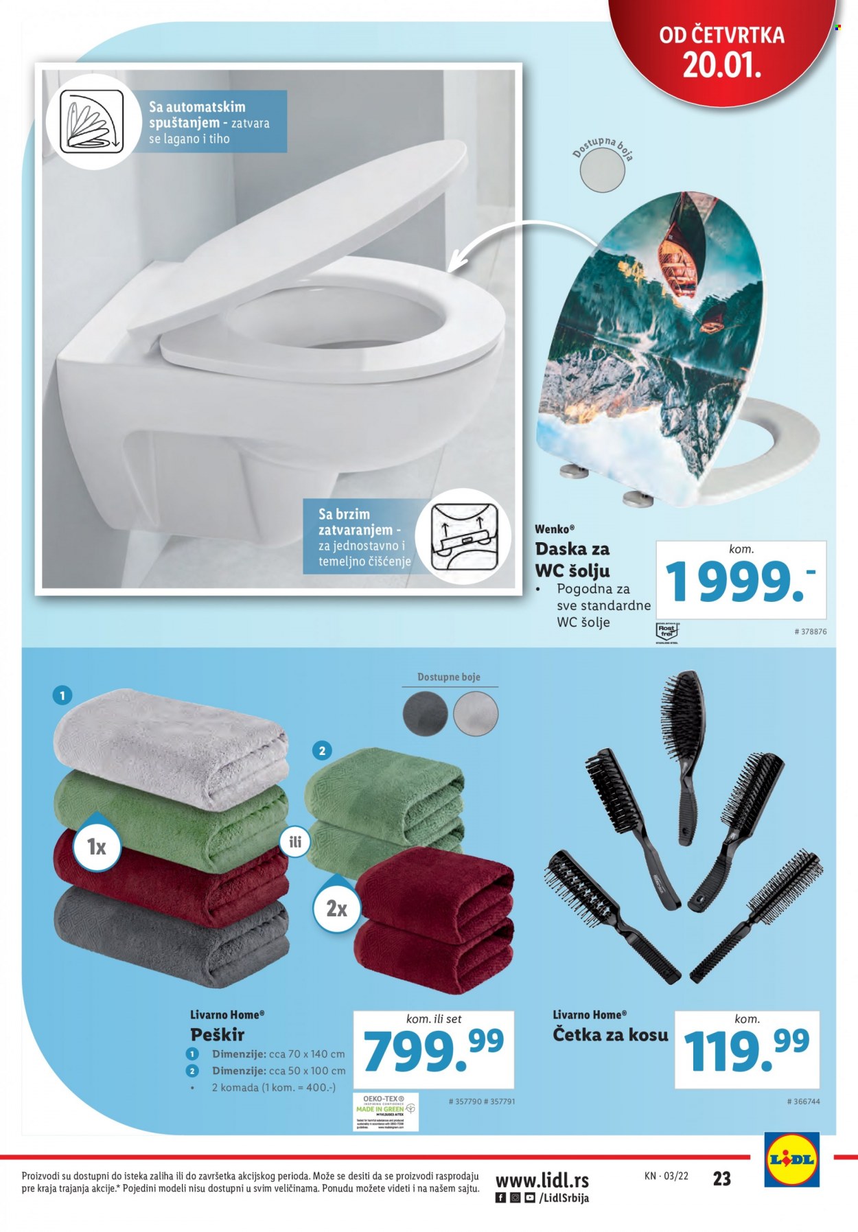 Lidl katalog - 20.01.2022 - 26.01.2022. Stranica 23