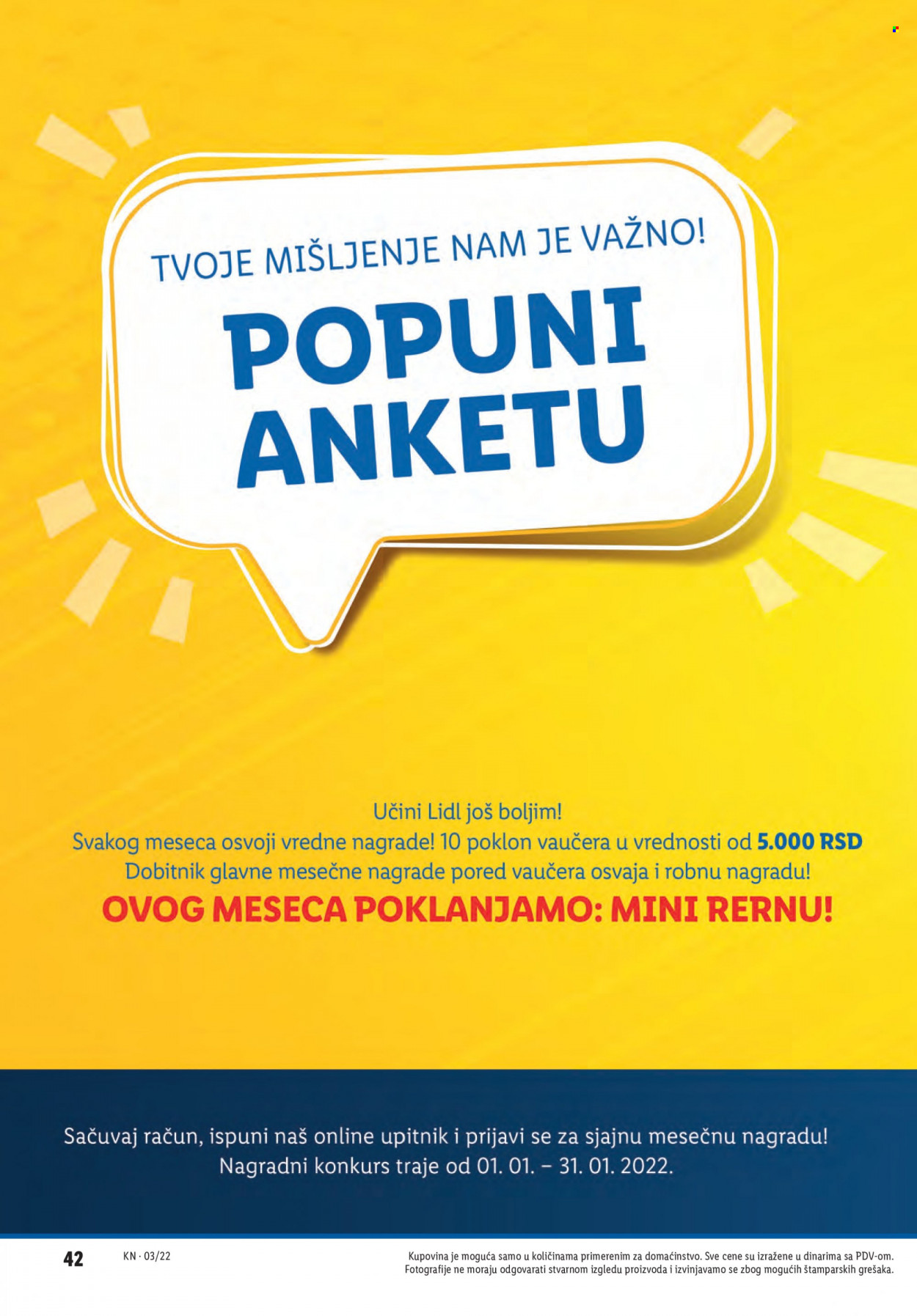 Lidl katalog - 20.01.2022 - 26.01.2022. Stranica 42