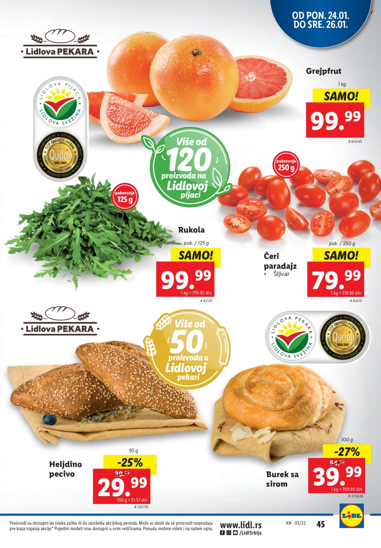 Lidl katalog - 20.01.2022 - 26.01.2022. Stranica 45