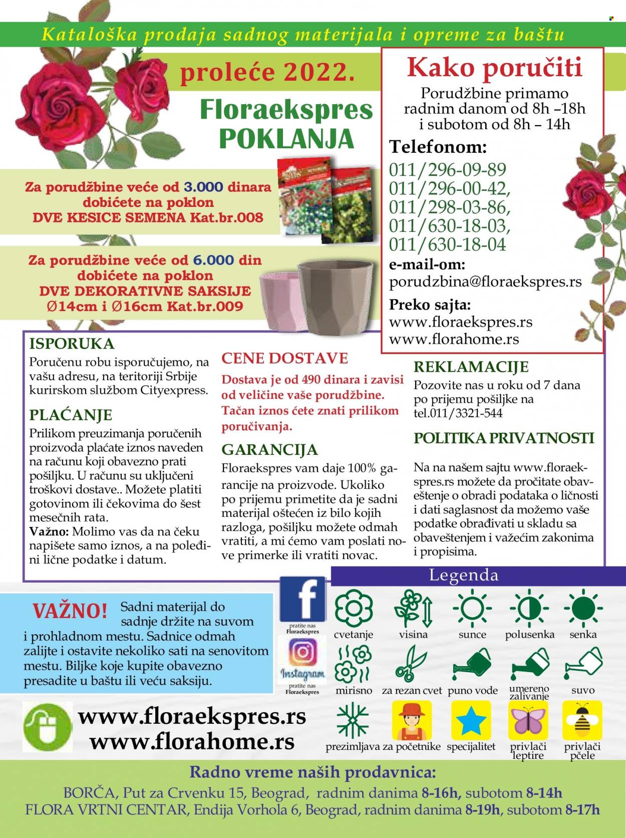 Flora Ekspres katalog. Stranica 2