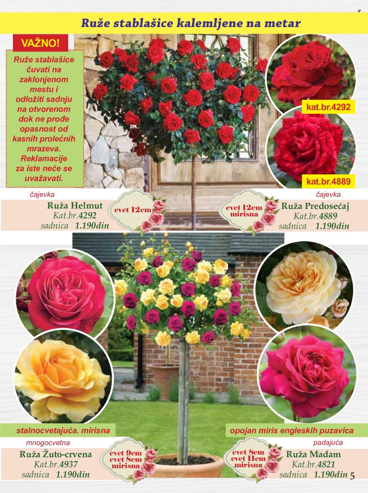 Flora Ekspres katalog. Stranica 5