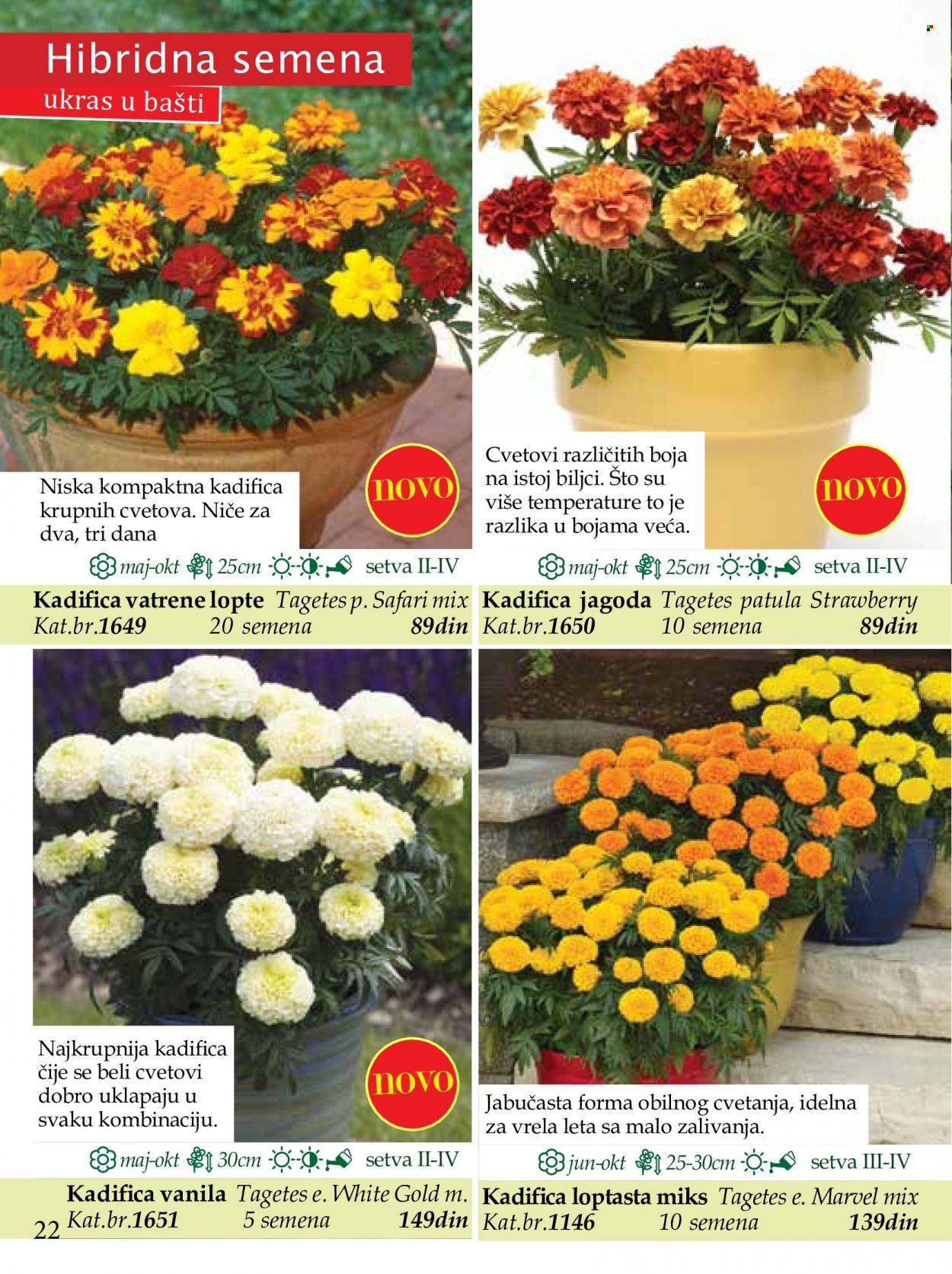 Flora Ekspres katalog. Stranica 22