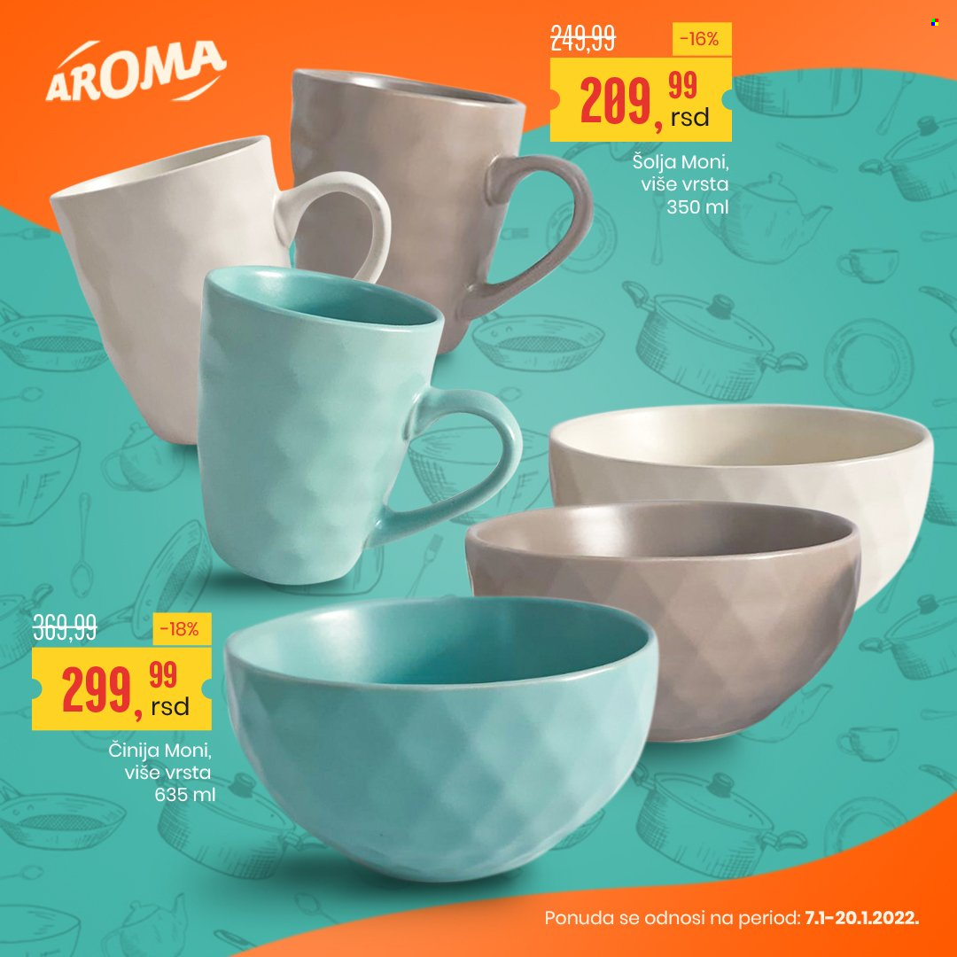 Aroma Market katalog - 07.01.2022 - 20.01.2022. Stranica 1