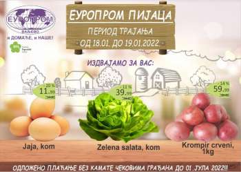 Europrom katalog - 18.01.2022 - 19.01.2022.