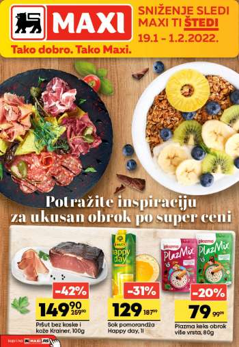 Maxi katalog - 19.01.2022 - 01.02.2022.