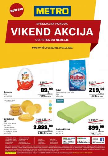 Metro katalog - 21.01.2022 - 23.01.2022.