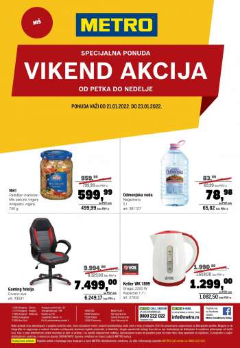 Metro katalog - 21.01.2022 - 23.01.2022.