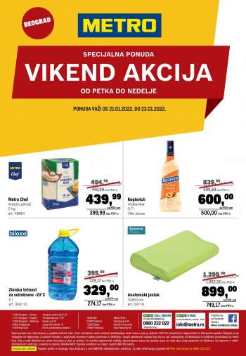 Metro katalog - 21.01.2022 - 23.01.2022.