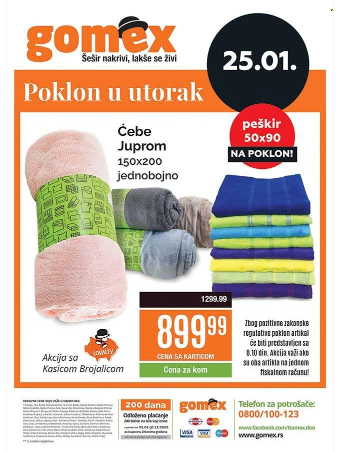 Gomex katalog - 25.01.2022 - 25.01.2022. Stranica 1