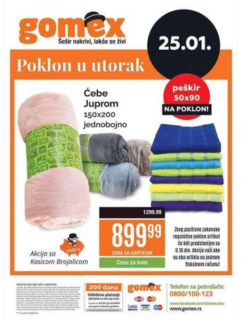 Gomex katalog - 25.01.2022 - 25.01.2022.