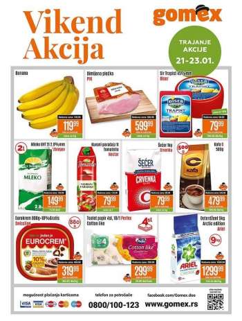 Gomex katalog - 21.01.2022 - 23.01.2022.