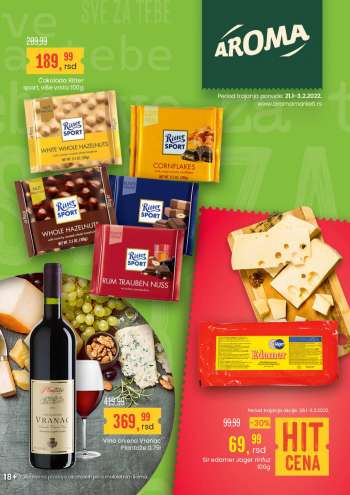 Aroma Market katalog - 21.01.2022 - 03.02.2022.