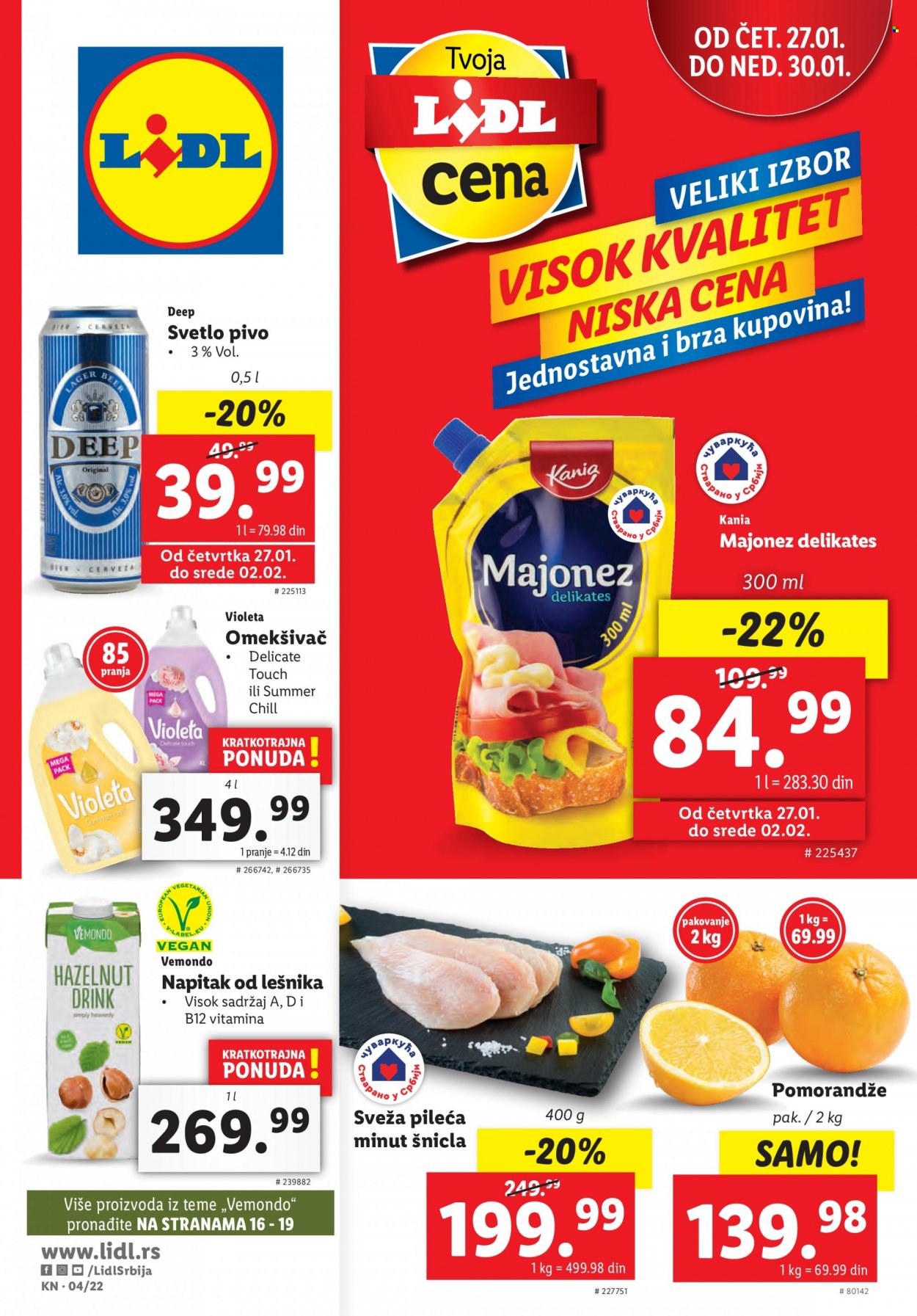 Lidl katalog - 27.01.2022 - 02.02.2022. Stranica 1