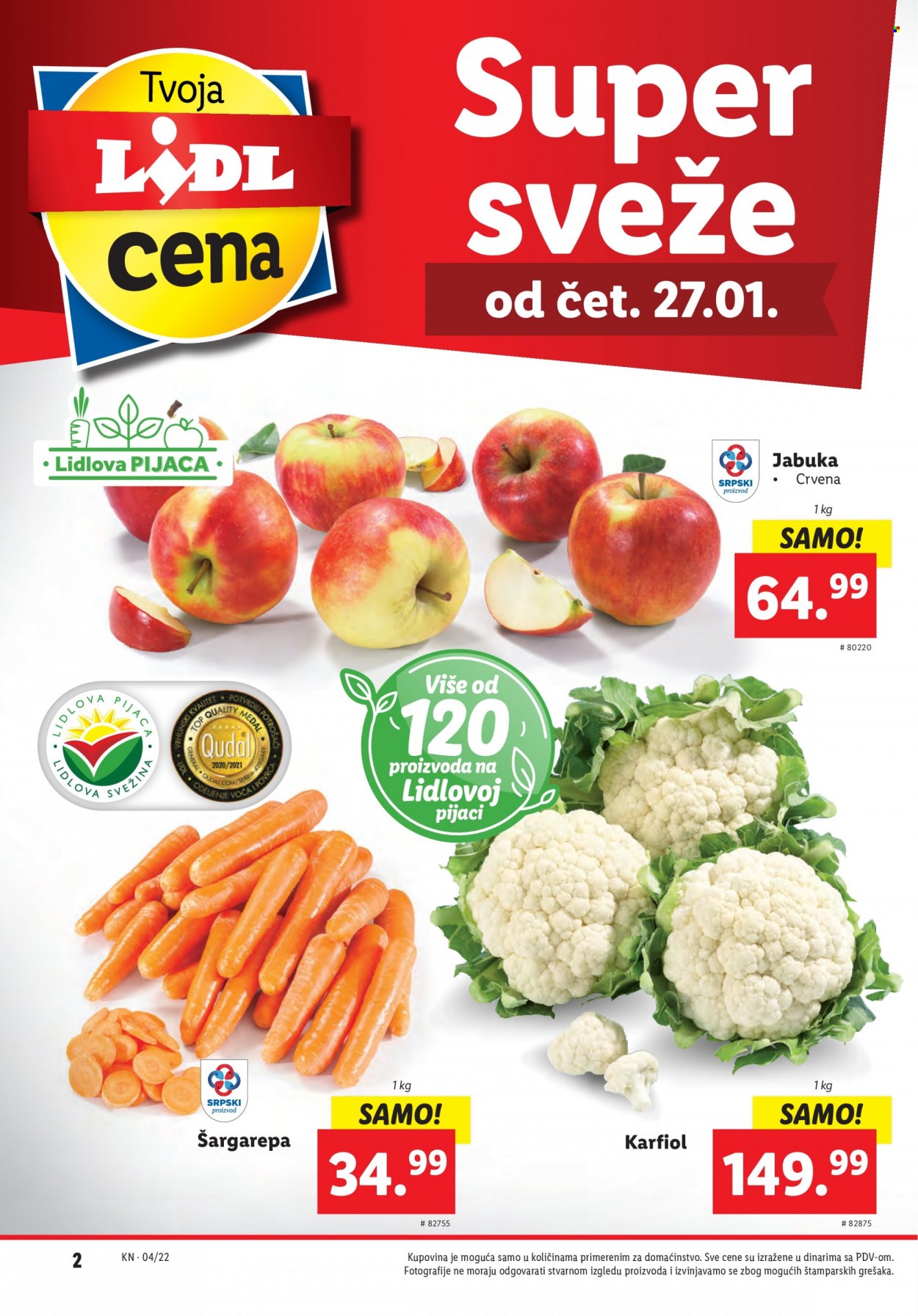Lidl katalog - 27.01.2022 - 02.02.2022. Stranica 2