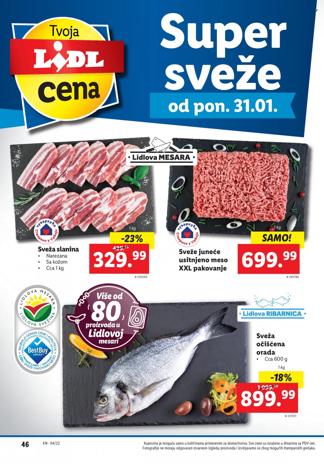 Lidl katalog - 27.01.2022 - 02.02.2022. Stranica 46