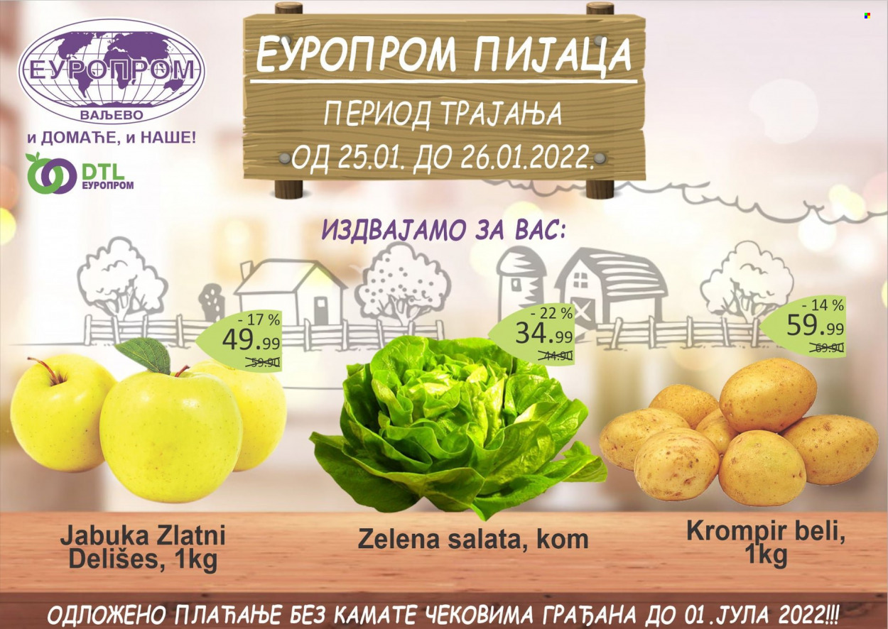 Europrom katalog - 25.01.2022 - 26.01.2022. Stranica 1