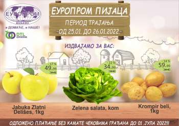 Europrom katalog - 25.01.2022 - 26.01.2022.