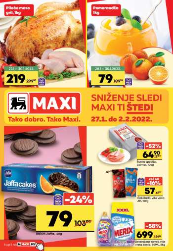 Maxi katalog - 27.01.2022 - 02.02.2022.