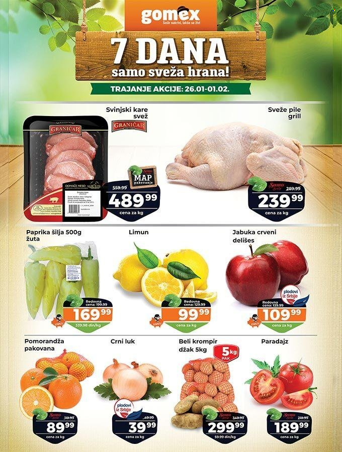 Gomex katalog - 26.01.2022 - 01.02.2022. Stranica 1
