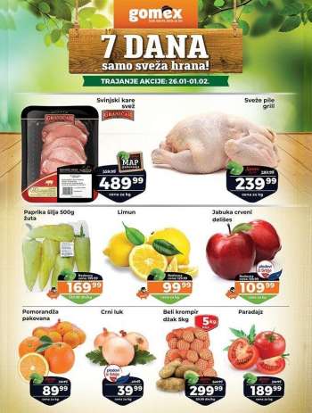 Gomex katalog - 26.01.2022 - 01.02.2022.