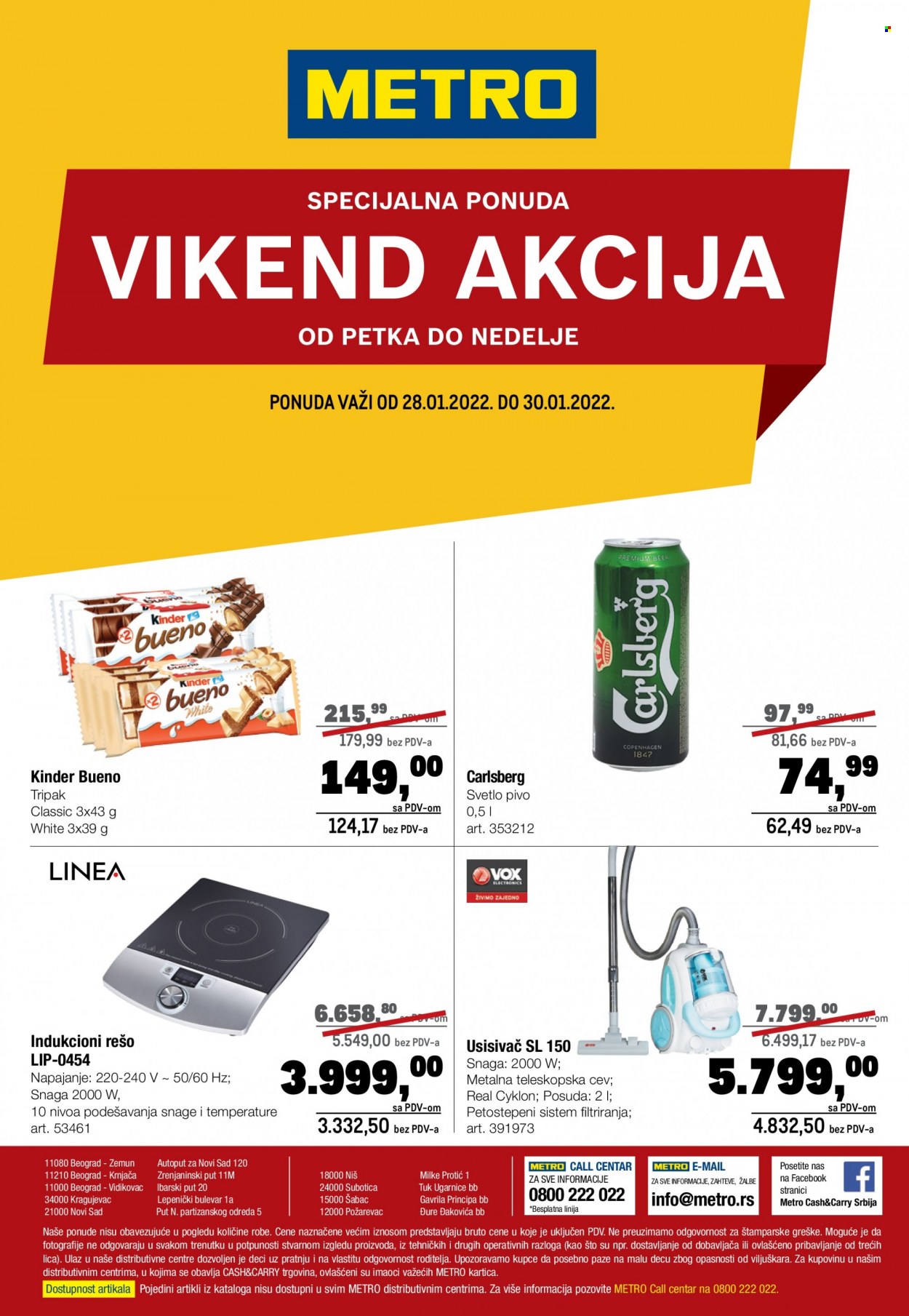 Metro katalog - 28.01.2022 - 30.01.2022. Stranica 1