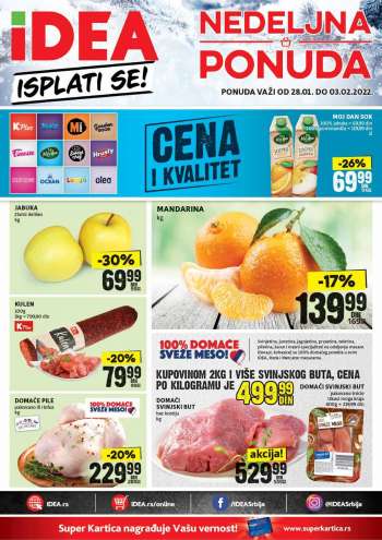 Idea katalog - 28.01.2022 - 03.02.2022.