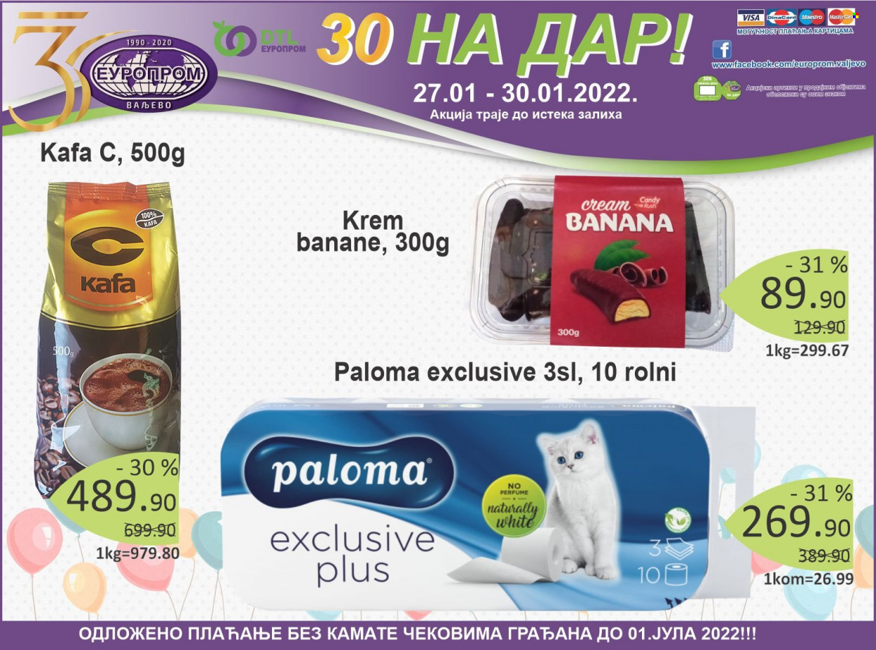 Europrom katalog - 27.01.2022 - 30.01.2022. Stranica 1