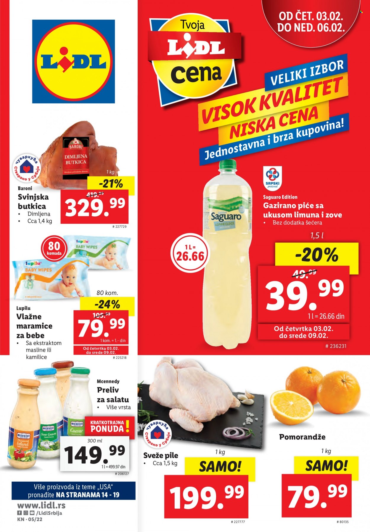 Lidl katalog - 03.02.2022 - 09.02.2022. Stranica 1
