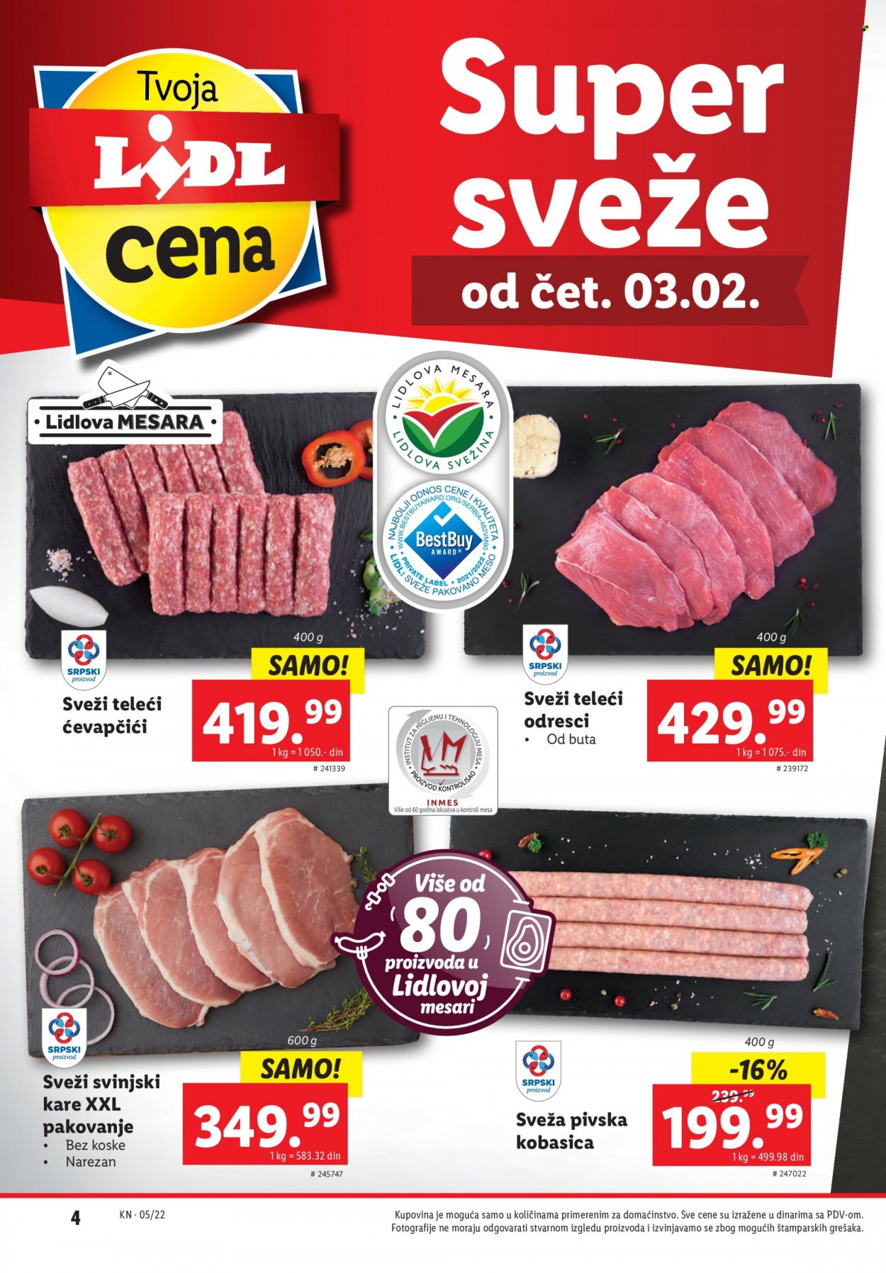 Lidl katalog - 03.02.2022 - 09.02.2022. Stranica 4
