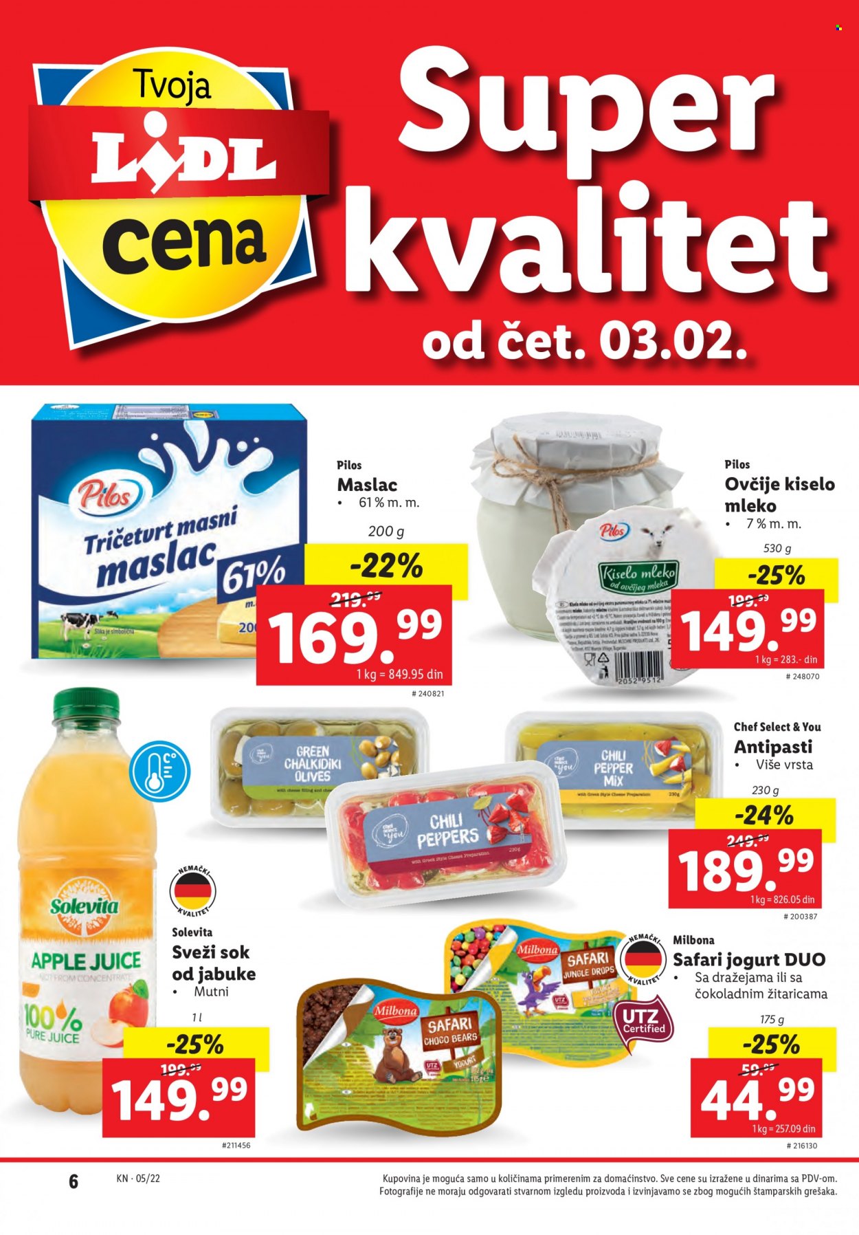 Lidl katalog - 03.02.2022 - 09.02.2022. Stranica 6