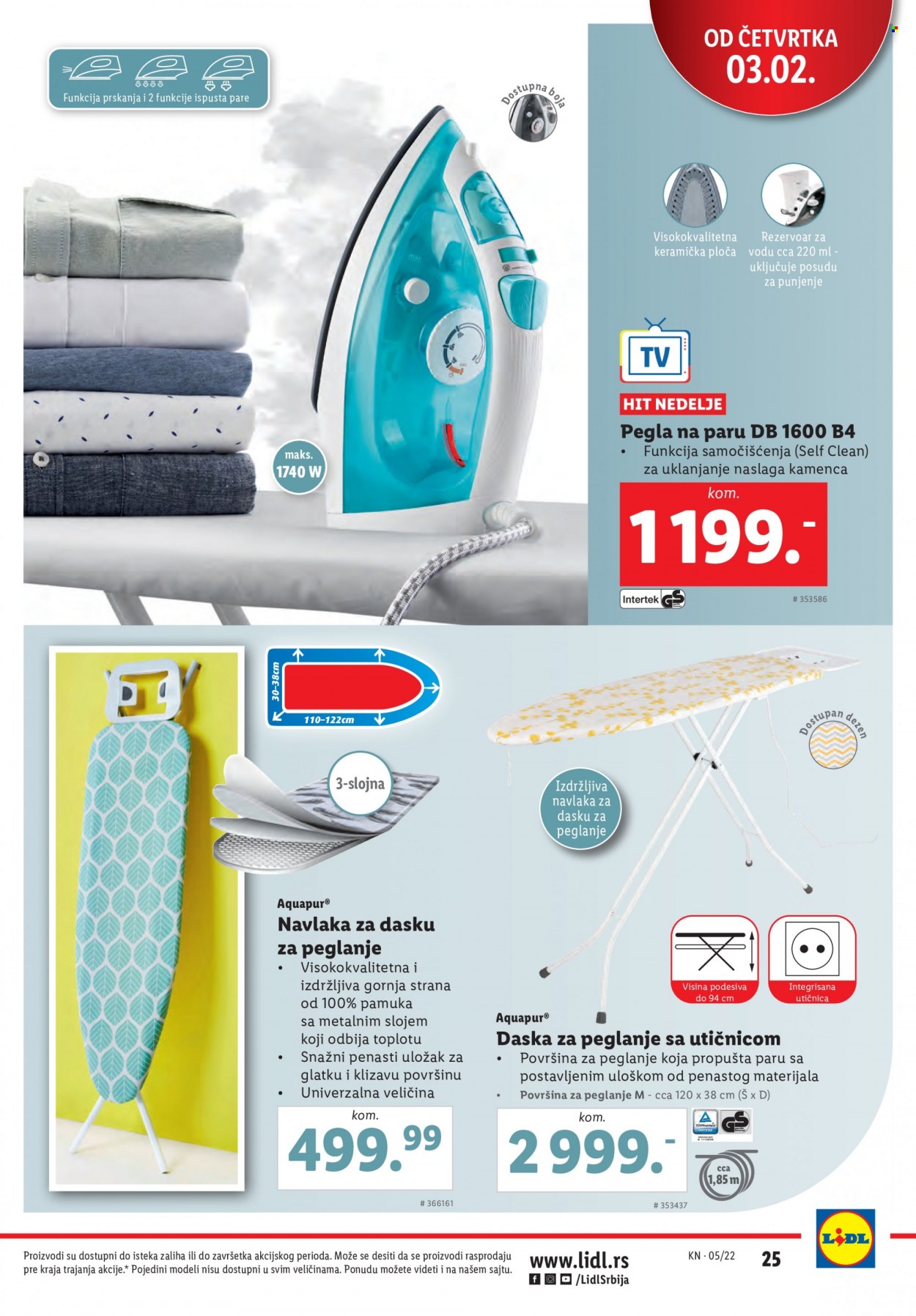 Lidl katalog - 03.02.2022 - 09.02.2022. Stranica 25
