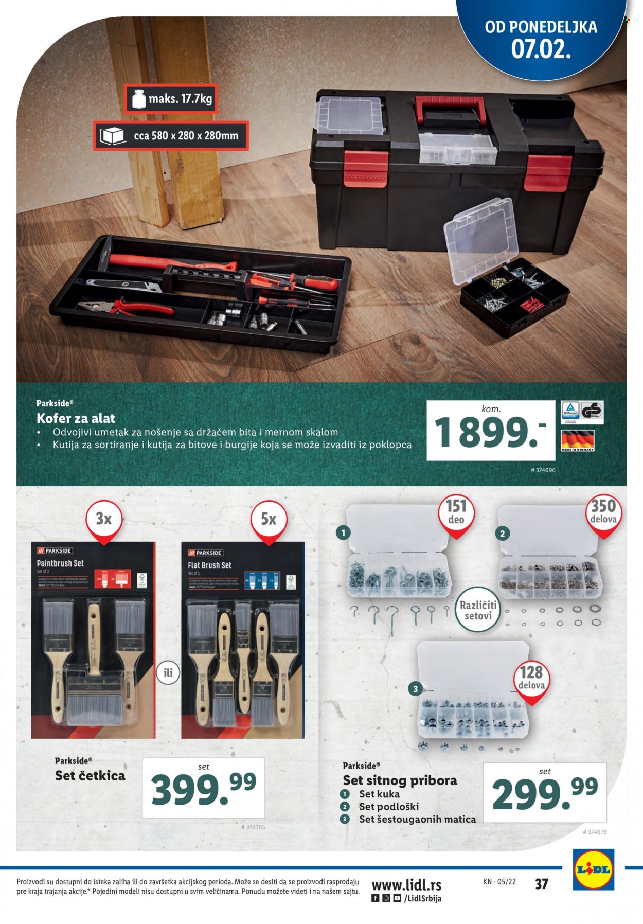 Lidl katalog - 03.02.2022 - 09.02.2022. Stranica 37