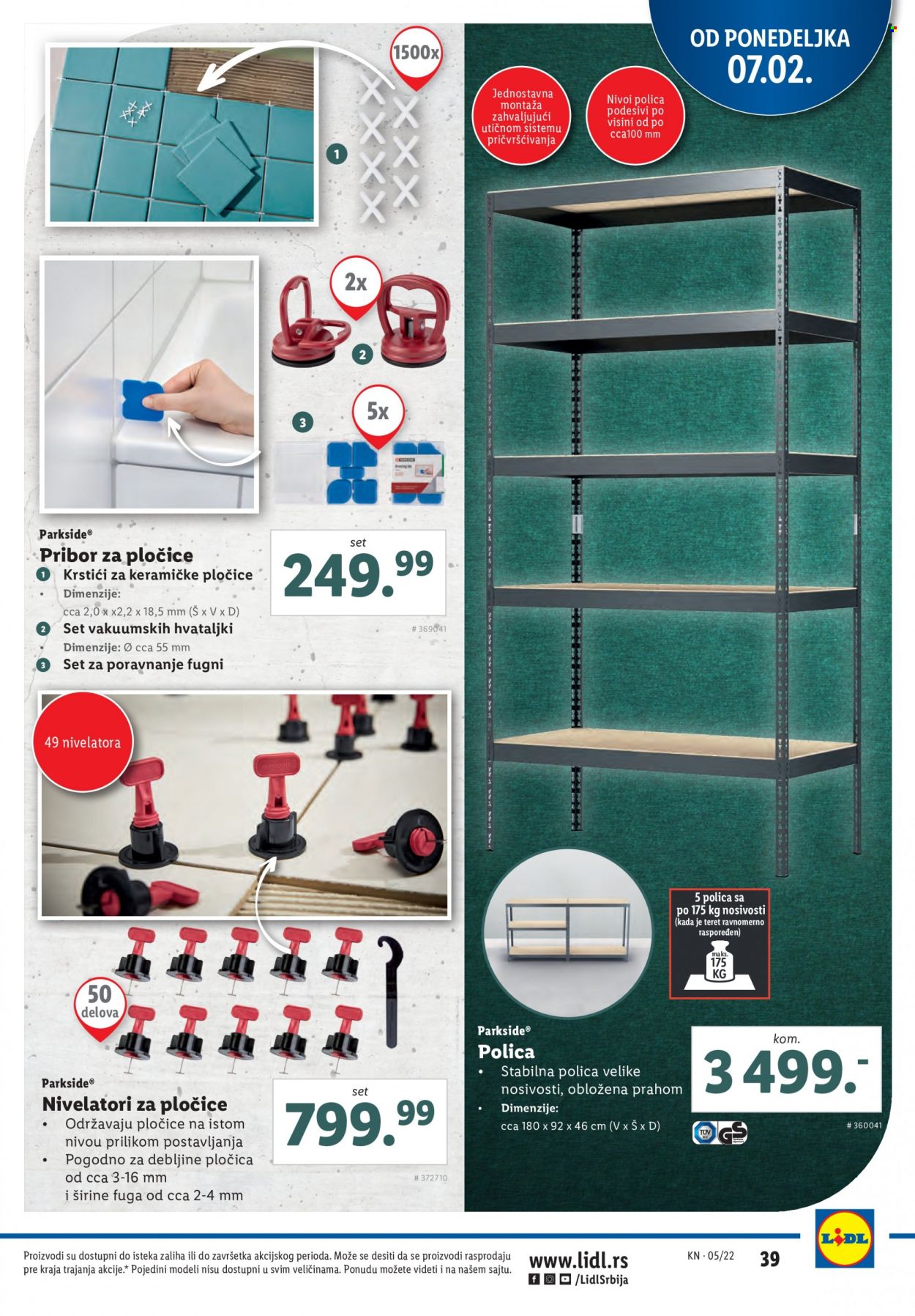 Lidl katalog - 03.02.2022 - 09.02.2022. Stranica 39