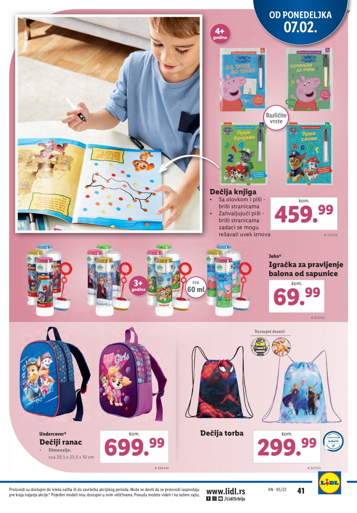 Lidl katalog - 03.02.2022 - 09.02.2022. Stranica 41