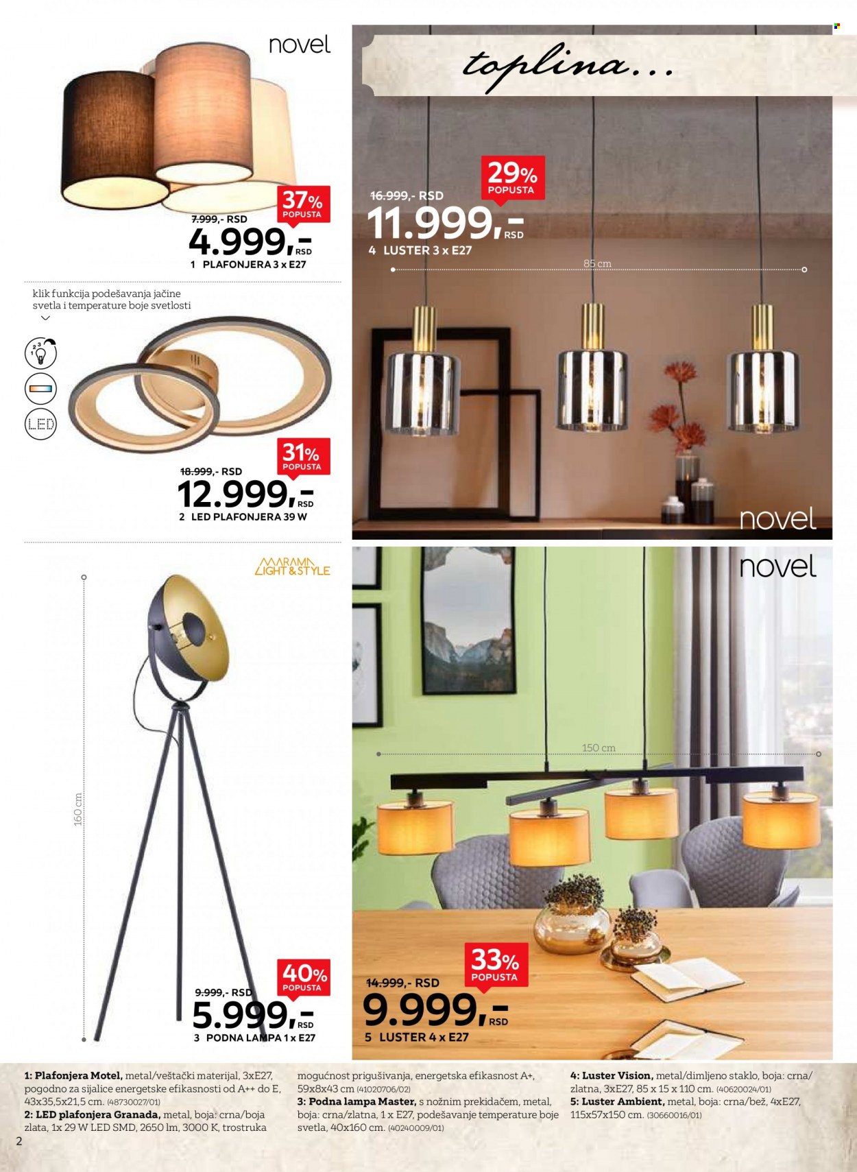 Lesnina XXXL katalog - 31.01.2022 - 27.02.2022. Stranica 2
