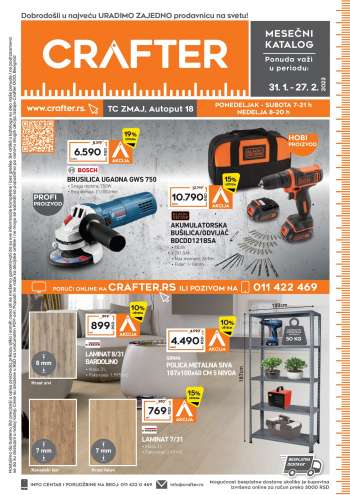 Crafter katalog - 31.01.2022 - 27.02.2022.