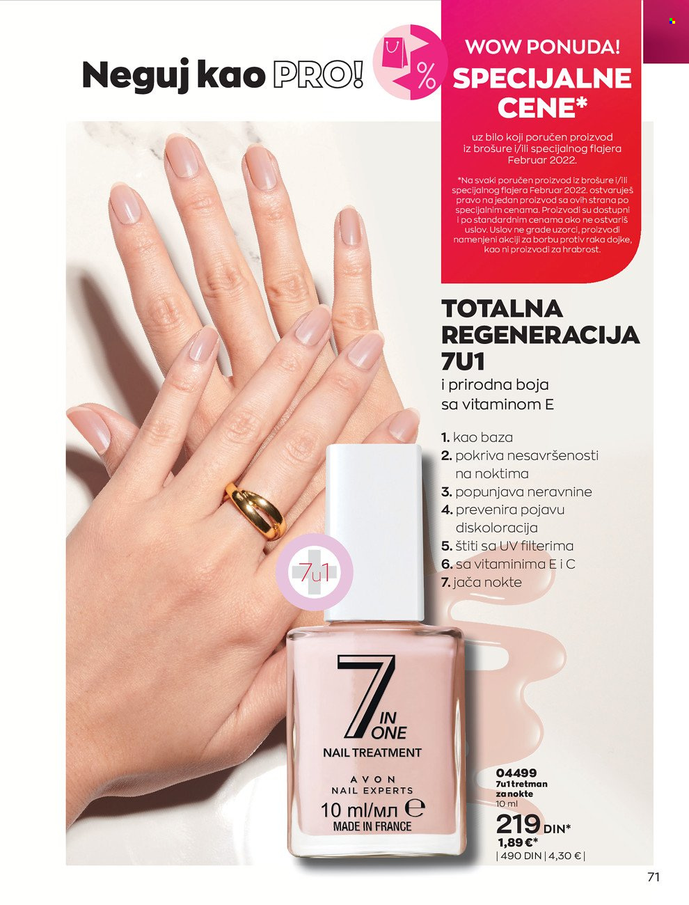Avon katalog - 01.02.2022 - 28.02.2022. Stranica 71
