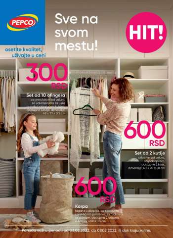 Pepco katalog - 03.02.2022 - 09.02.2022.