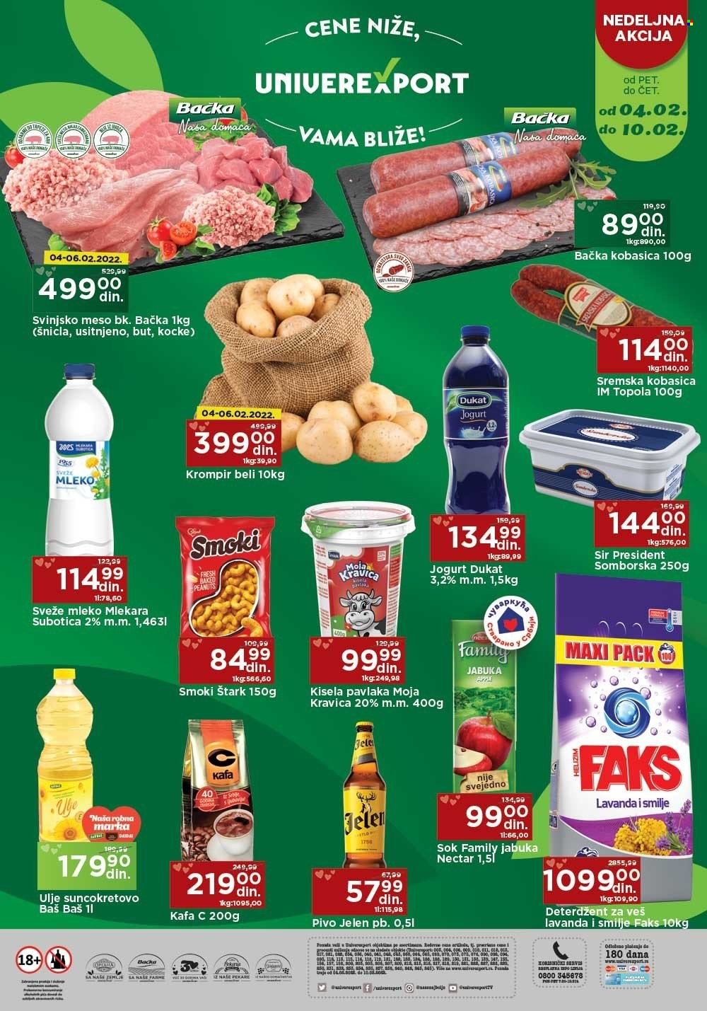 Univerexport katalog - 04.02.2022 - 10.02.2022. Stranica 1