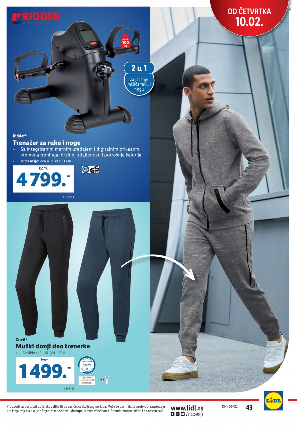 Lidl katalog - 10.02.2022 - 16.02.2022. Stranica 43