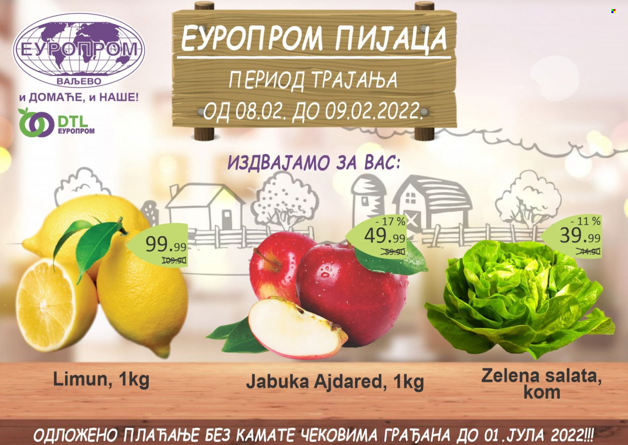 Europrom katalog - 08.02.2022 - 09.02.2022. Stranica 1