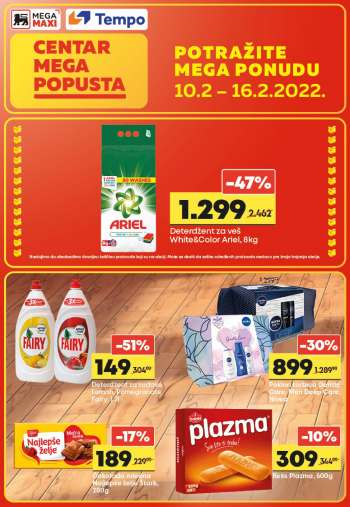 Mega Maxi katalog - 10.02.2022 - 16.02.2022.