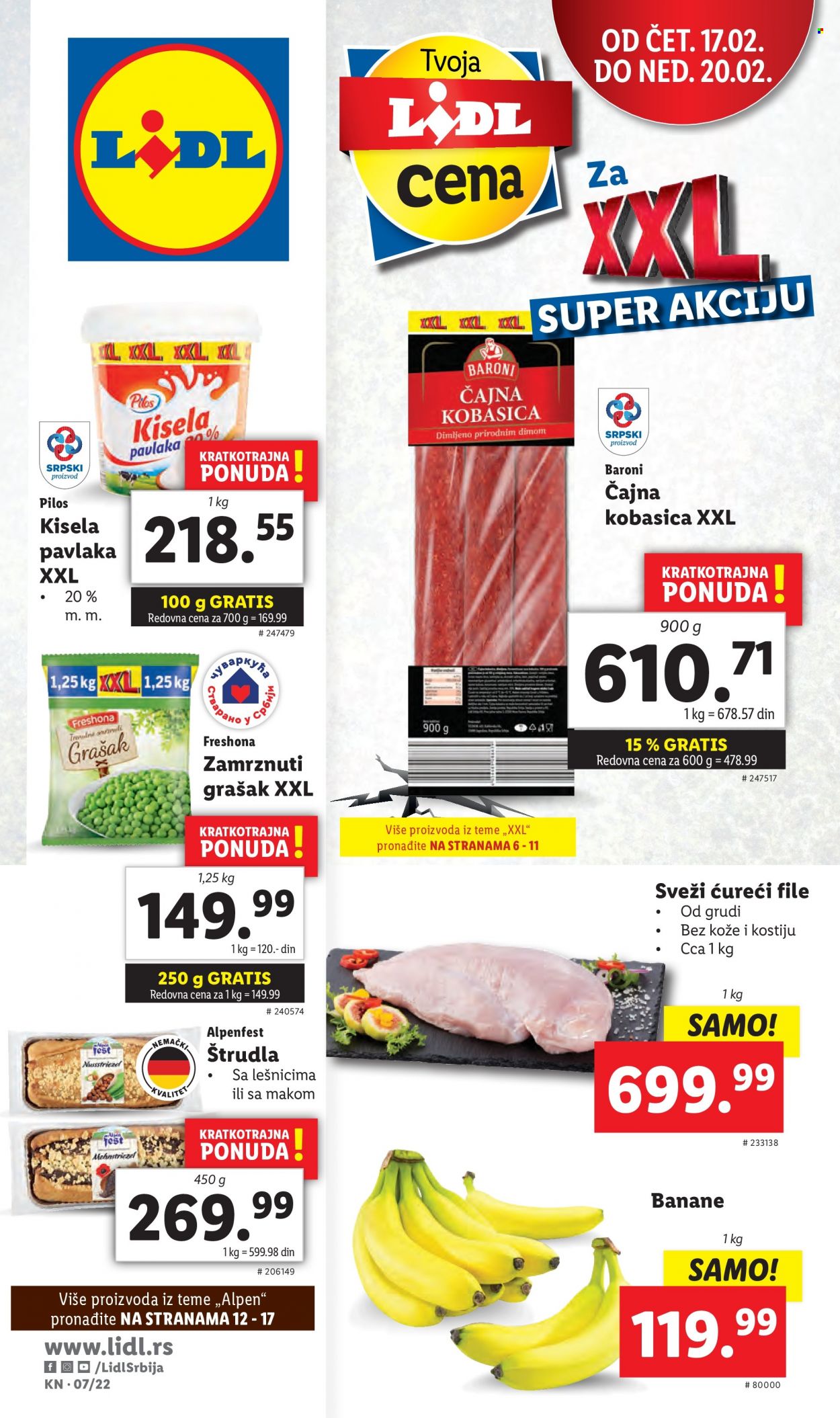 Lidl katalog - 17.02.2022 - 23.02.2022. Stranica 1