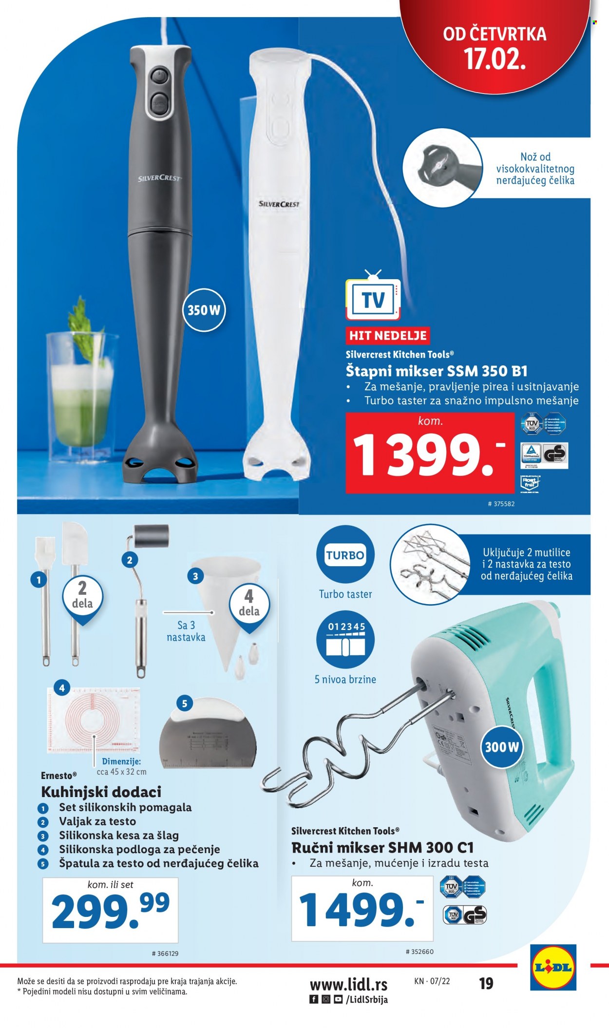 Lidl katalog - 17.02.2022 - 23.02.2022. Stranica 19