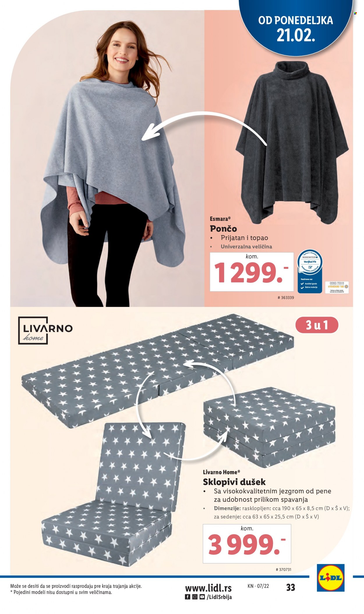 Lidl katalog - 17.02.2022 - 23.02.2022. Stranica 33