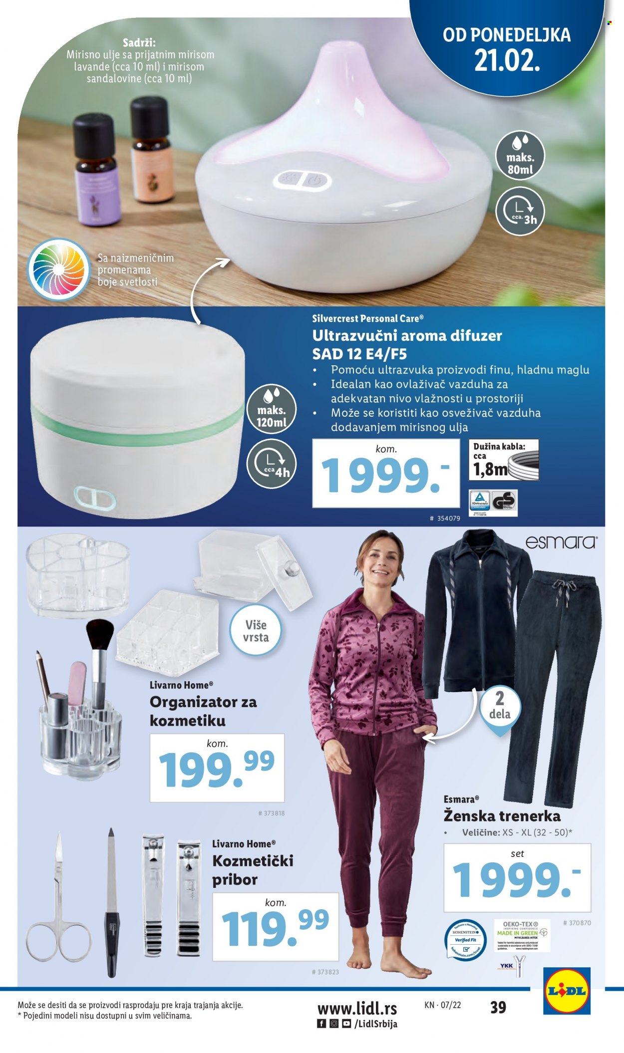 Lidl katalog - 17.02.2022 - 23.02.2022. Stranica 39